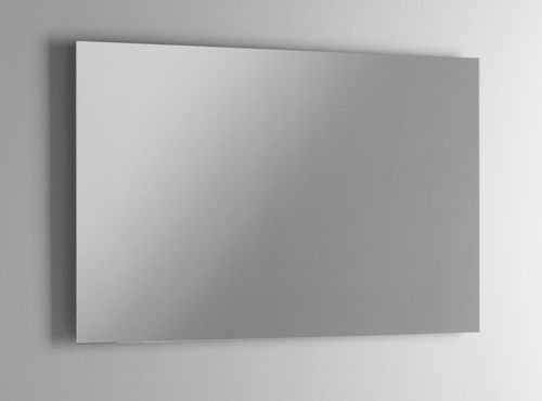 Ensemble meuble de salle de bain 2 tiroirs gris oxyde et miroir à LED Mola L 90 cm - Photo n°3; ?>