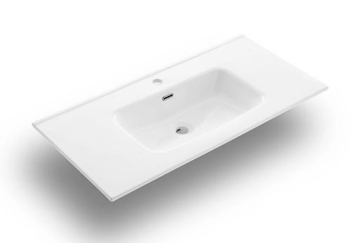 Ensemble meuble de salle de bain 3 tiroirs bois effet béton et miroir lumineux Malo L 120 cm - Photo n°2; ?>