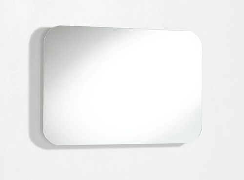 Ensemble meuble de salle de bain 3 tiroirs laqué blanc et beige et miroir à LED Oga L 100 cm - Photo n°3; ?>