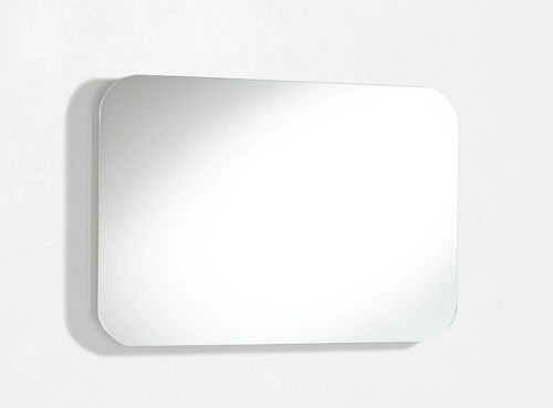 Ensemble meuble de salle de bain 3 tiroirs laqué blanc et effet béton et miroir lumineux Lago L 60 cm - Photo n°3; ?>