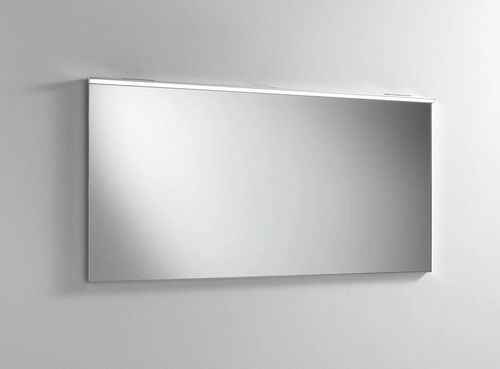 Ensemble meuble de salle de bain 4 tiroirs bois blanc et miroir lumineux Malo L 120 cm - Photo n°3; ?>