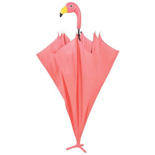 Esschert Design Parapluie Flamingo 98 cm Rose TP194 - Photo n°3; ?>