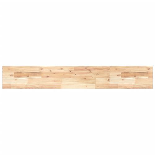 Étagère flottante 140x20x2 cm bois d'acacia massif non traité - Photo n°2; ?>