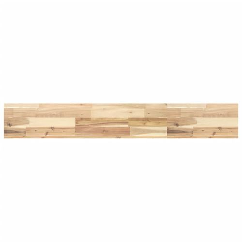 Étagère flottante 140x20x4 cm bois d'acacia massif non traité - Photo n°2; ?>