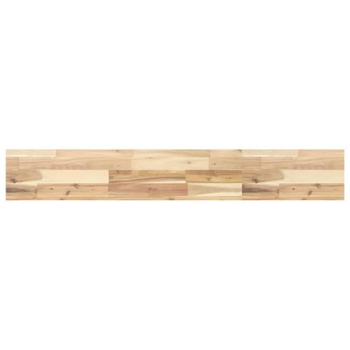 Étagère flottante 160x20x4 cm bois d'acacia massif non traité - Photo n°2; ?>