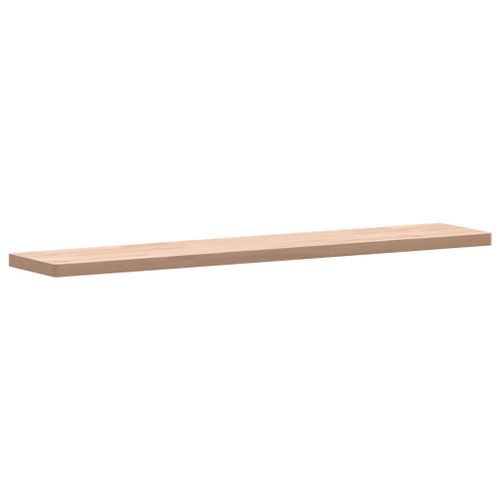 Étagère murale 100x20x2,5 cm bois massif de hêtre - Photo n°3; ?>