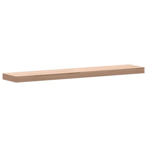 Étagère murale 100x20x4 cm bois massif de hêtre - Photo n°3; ?>