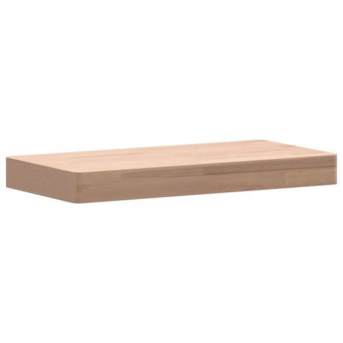 Étagère murale 40x20x4 cm bois massif de hêtre - Photo n°3; ?>