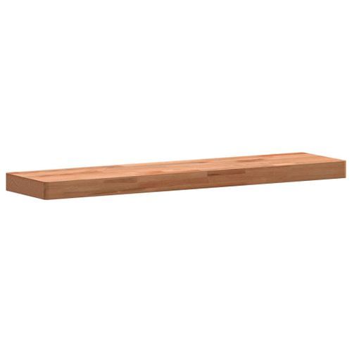 Étagère murale 80x20x4 cm bois massif de hêtre - Photo n°3; ?>