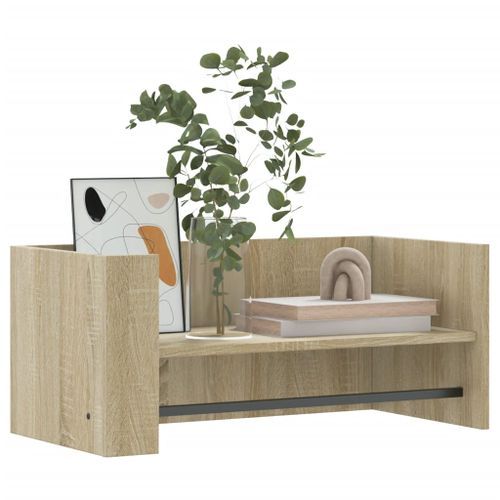 Étagère murale chêne sonoma 70,5x35x30,5 cm bois d'ingénierie - Photo n°3; ?>