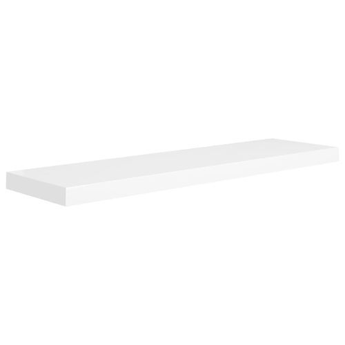 Étagère murale flottante Blanc 90x23,5x3,8 cm MDF - Photo n°3; ?>