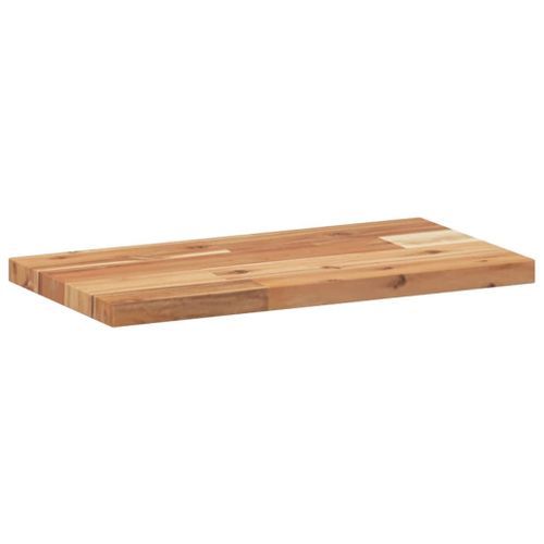 Étagères flottantes 2 pcs 40x20x2 cm acacia massif à l'huile - Photo n°3; ?>