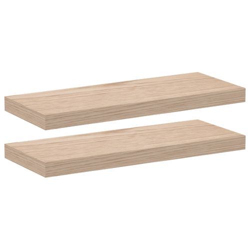 Étagères flottantes 2 pcs 60x23,5x4 cm bois d'ingénierie - Photo n°2; ?>