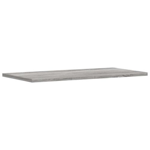 Étagères murales 4 pcs sonoma gris 60x20x1,5 cm bois ingénierie - Photo n°3; ?>