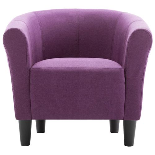 Fauteuil cabriolet violet Tissu Kenzy - Photo n°2; ?>