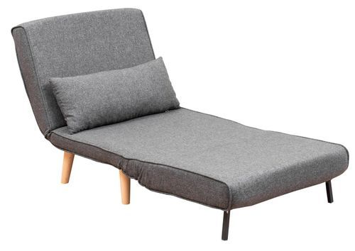 Fauteuil convertible tissu multipositions Relika - Photo n°3; ?>