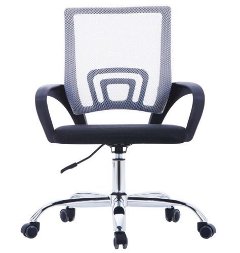 Fauteuil de bureau réglable tissu gris et noir Play - Photo n°2; ?>