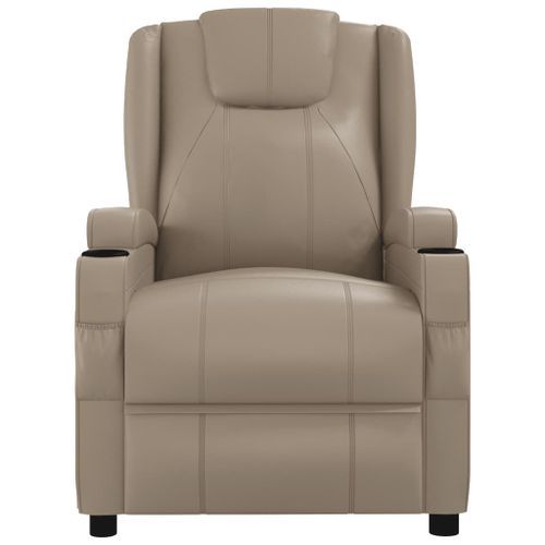 Fauteuil de massage Cappuccino Similicuir - Photo n°3; ?>