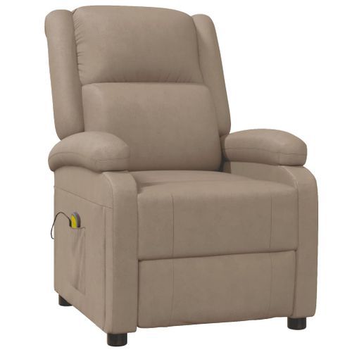 Fauteuil de massage Cappuccino Similicuir - Photo n°2; ?>