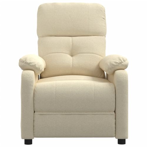 Fauteuil de massage Crème Tissu - Photo n°3; ?>