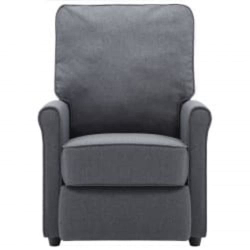 Fauteuil de massage Gris foncé Tissu - Photo n°3; ?>