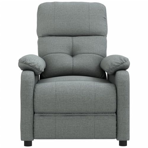 Fauteuil de massage Gris foncé Tissu - Photo n°3; ?>