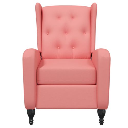 Fauteuil de massage inclinable Rose Velours 2 - Photo n°2; ?>