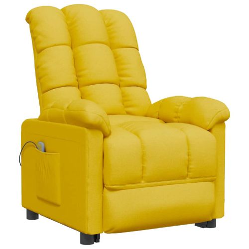 Fauteuil de massage Jaune Tissu - Photo n°2; ?>