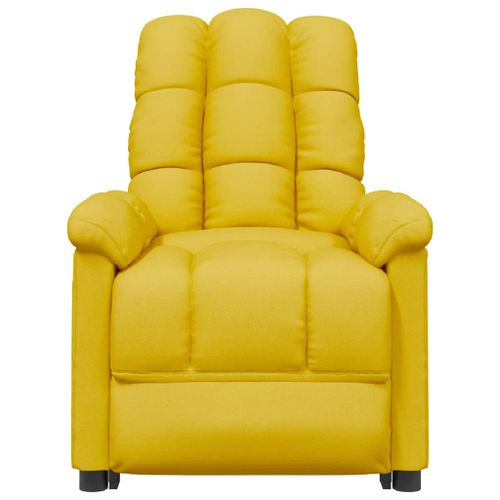 Fauteuil de massage Jaune Tissu - Photo n°3; ?>