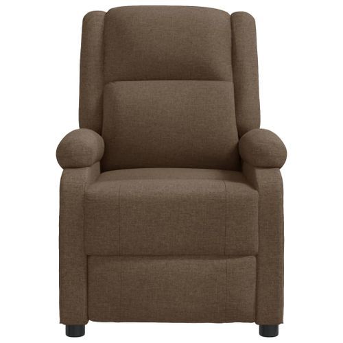 Fauteuil de massage Marron Tissu - Photo n°3; ?>