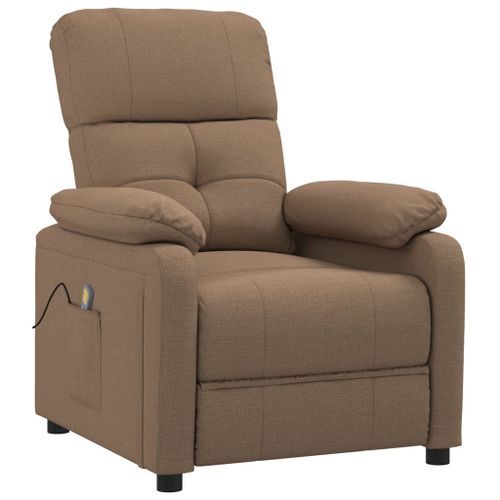 Fauteuil de massage Marron Tissu - Photo n°2; ?>