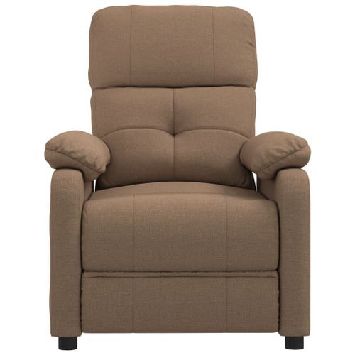 Fauteuil de massage Marron Tissu - Photo n°3; ?>