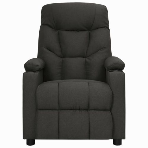 Fauteuil de massage Noir Tissu - Photo n°3; ?>