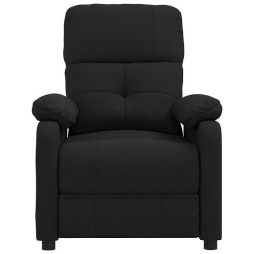 Fauteuil de massage Noir Tissu - Photo n°3; ?>