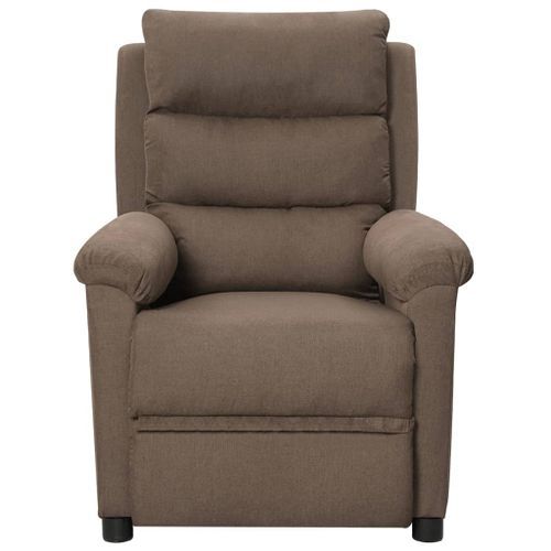 Fauteuil de massage Taupe Tissu - Photo n°2; ?>