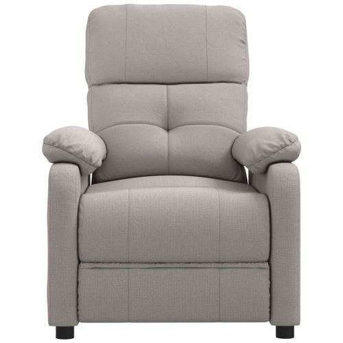 Fauteuil de massage Taupe Tissu - Photo n°3; ?>