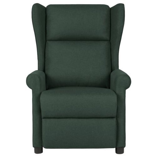 Fauteuil de massage Vert foncé Tissu - Photo n°2; ?>