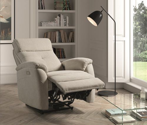 Fauteuil de relaxation électrique tissu Klona - Photo n°2; ?>