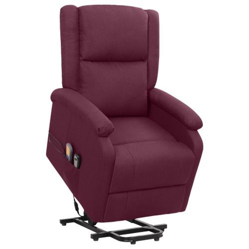 Fauteuil de relaxation relevable électrique en tissu Lonka - Photo n°2; ?>