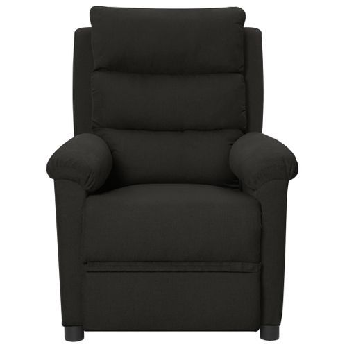 Fauteuil électrique de massage Noir Tissu 3 - Photo n°3; ?>