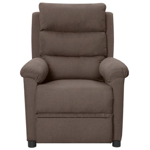 Fauteuil électrique de massage Taupe Tissu 3 - Photo n°3; ?>