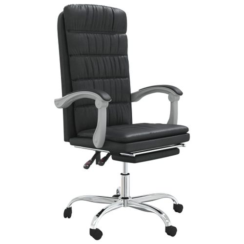 Fauteuil inclinable de bureau Noir Similicuir - Photo n°2; ?>