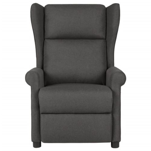 Fauteuil inclinable électrique Gris foncé Tissu - Photo n°3; ?>