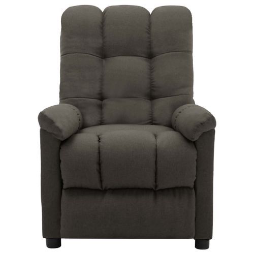 Fauteuil inclinable Taupe Tissu Pako - Photo n°3; ?>