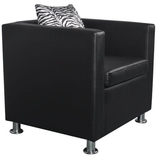 Fauteuil Noir Similicuir 2 - Photo n°2; ?>