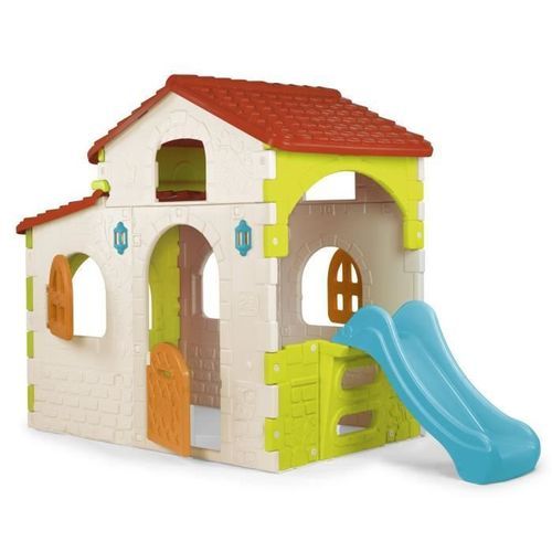 FEBER - 800010721 - Beauty House avec Toboggan - maison pour enfant - Photo n°3; ?>