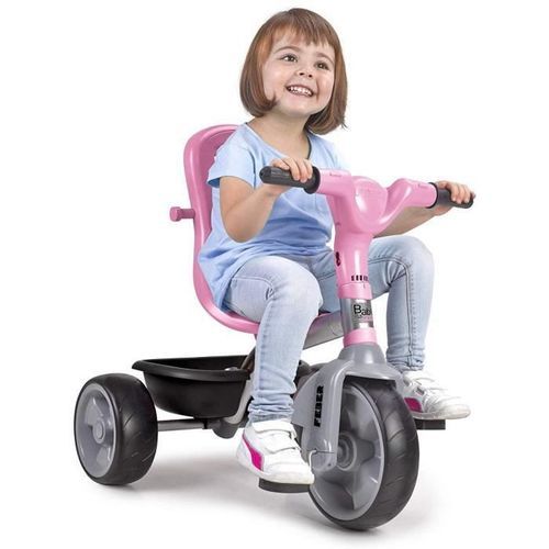 FEBER Tricycle Evolutif Trike Baby Plus Music Rose - Photo n°3; ?>