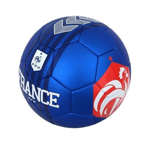 FFF Ballon de football Jersey Domicile Licence Officielle FFF - T5 - Photo n°2; ?>