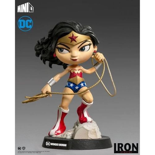 Figurine - IRON STUDIOS - Mini Co. Deluxe - DC Comics : Wonder Woman - PVC - 13 cm - Photo n°2; ?>
