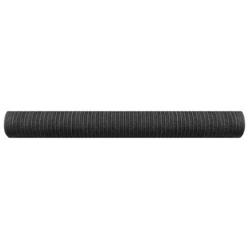 Filet brise-vue Anthracite 1,5x10 m PEHD 150 g/m² - Photo n°3; ?>